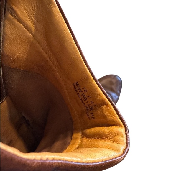 Born Women's Brown Leather Mules with Buckle - Picture 3 of 5